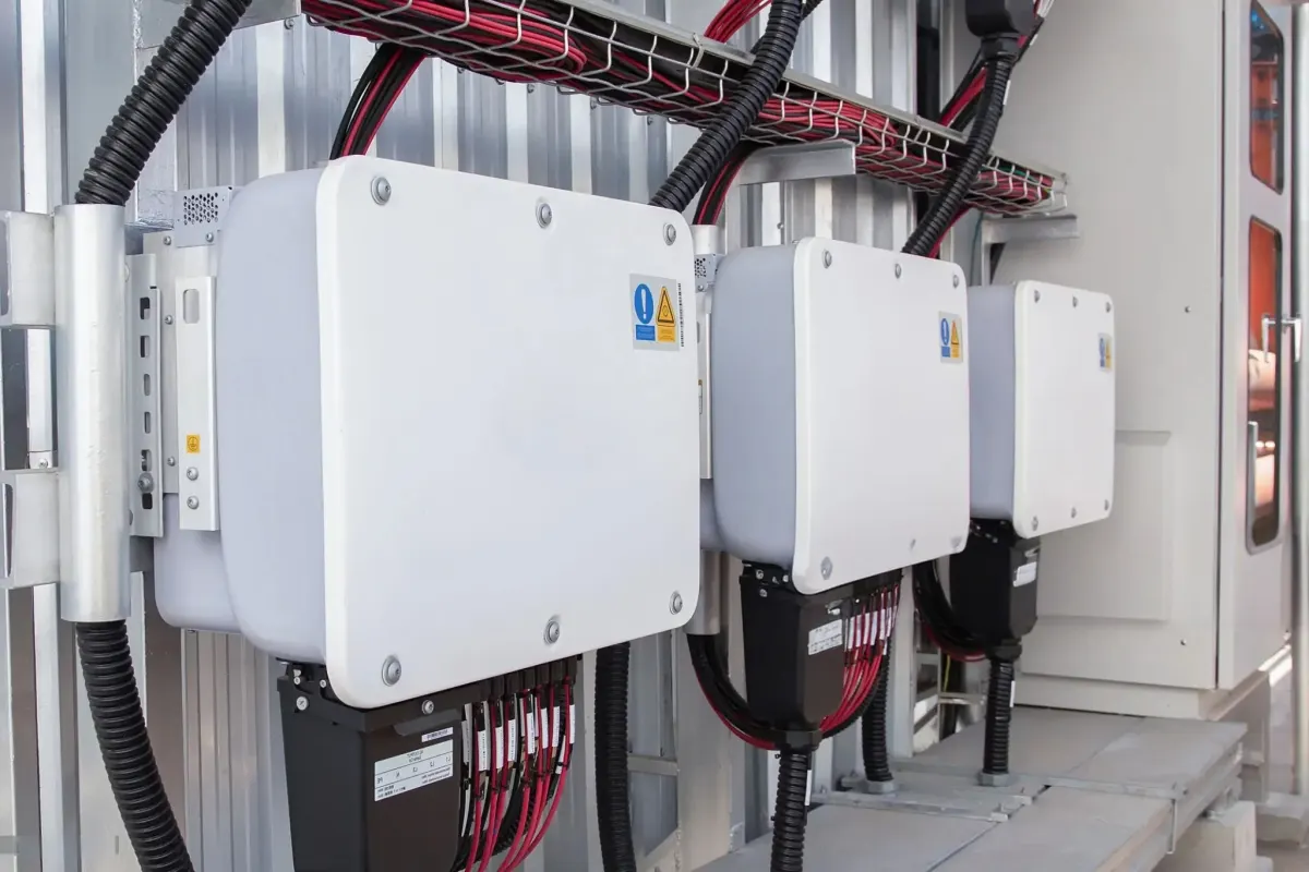 Tableros eléctricos industriales instalados en planta